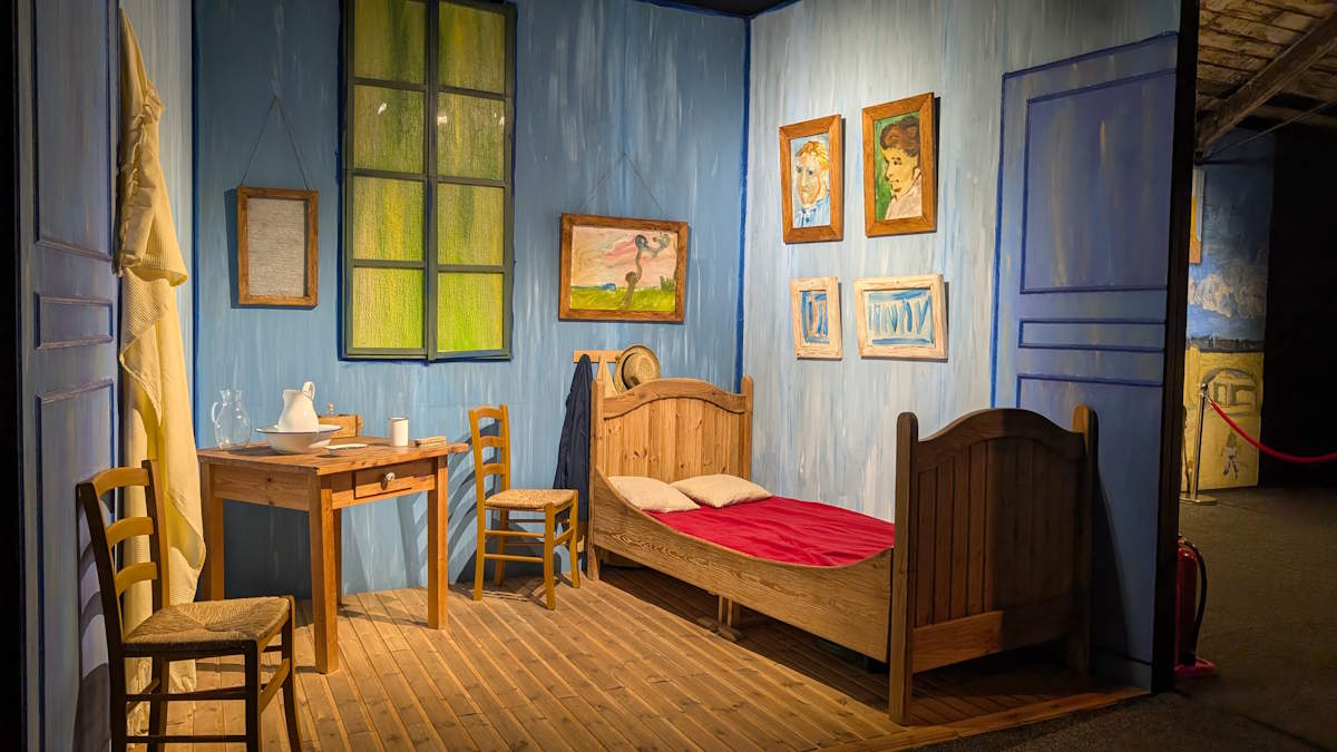 experiencia inmersiva van gogh Londres habitación 