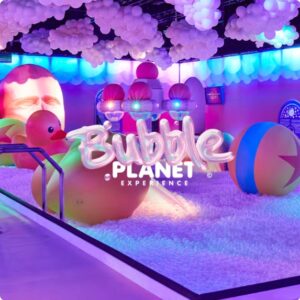 experiencias inmersivas en londres bubble planet