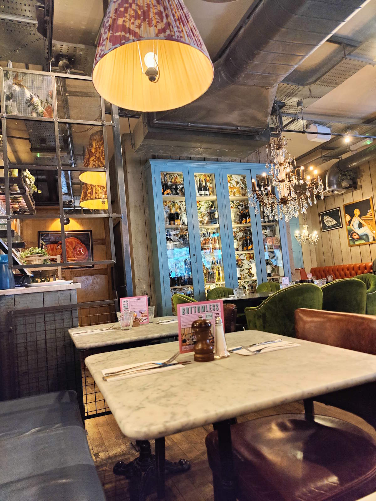 restaurante bill's en Londres