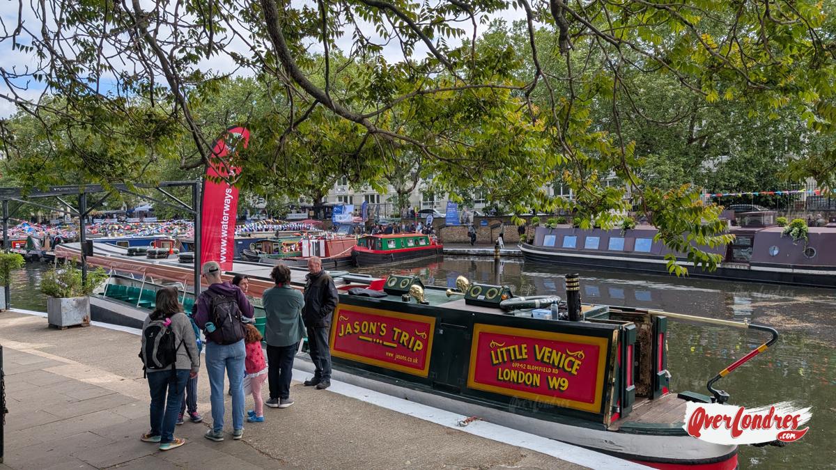 jason's trip en little venice Londres
