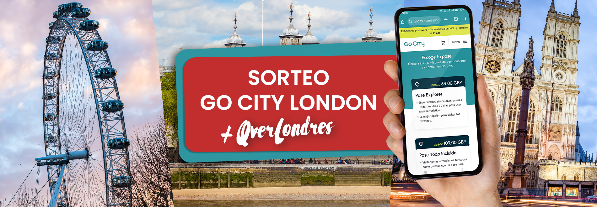 Sorteo Go City London QverLondres