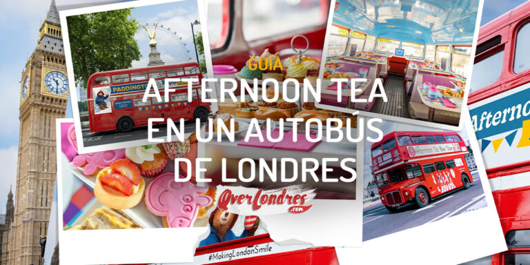 Afternoon Tea en autobus clasico de Londres