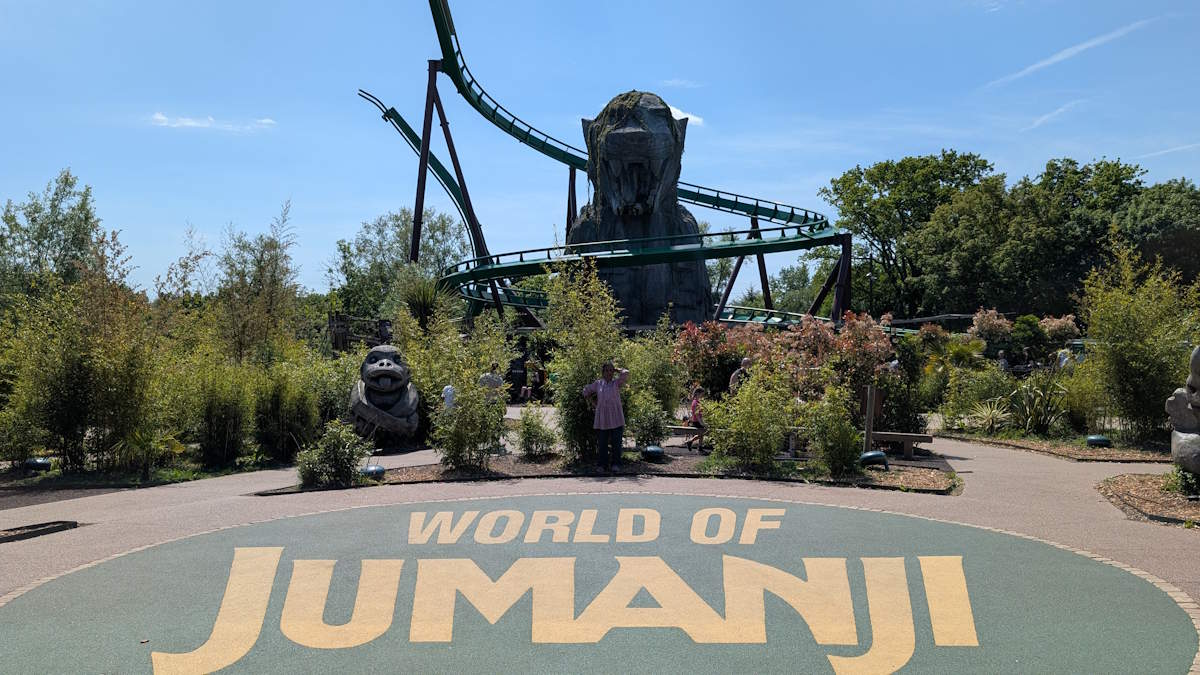 Chessington en Londres world of jumanji