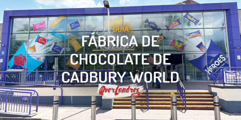 Fábrica de chocolate de Cadbury World en Inglaterra