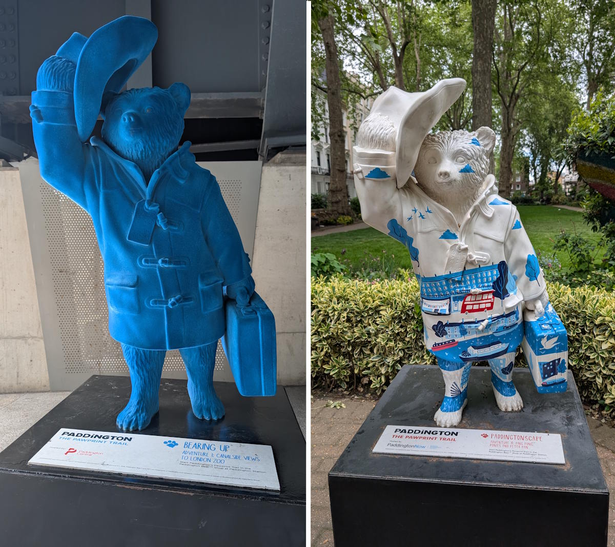 estatuas osito Paddington Bear en Londres