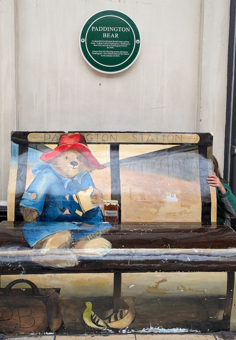 banco osito Paddington Bear en Londres