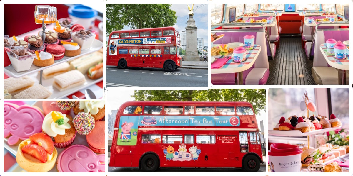 afternoon tea en autobús turístico londres