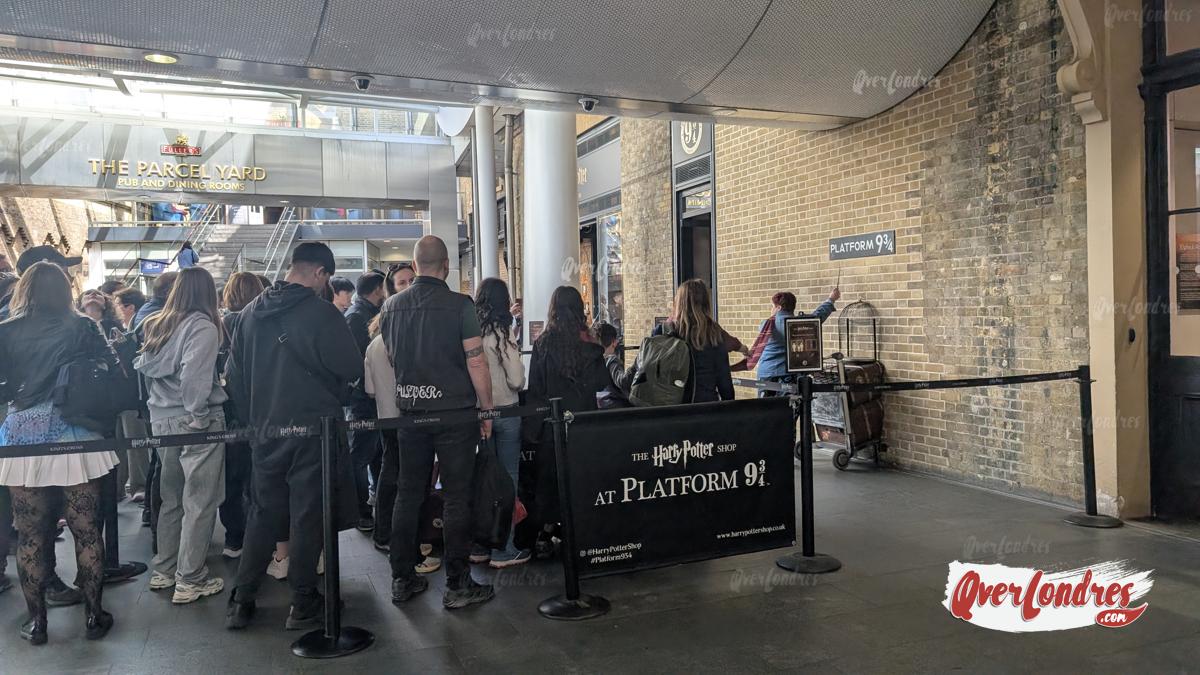 andén 9 y 3/4 Harry Potter Londres