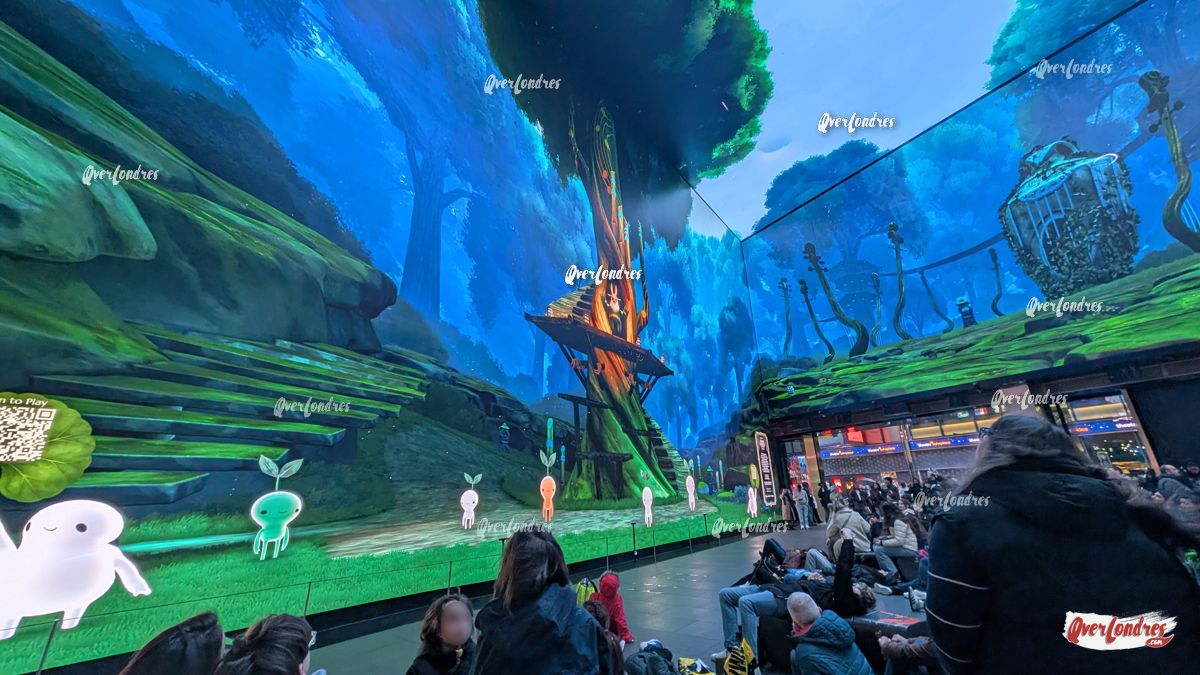 experiencia inmersiva outernet Londres