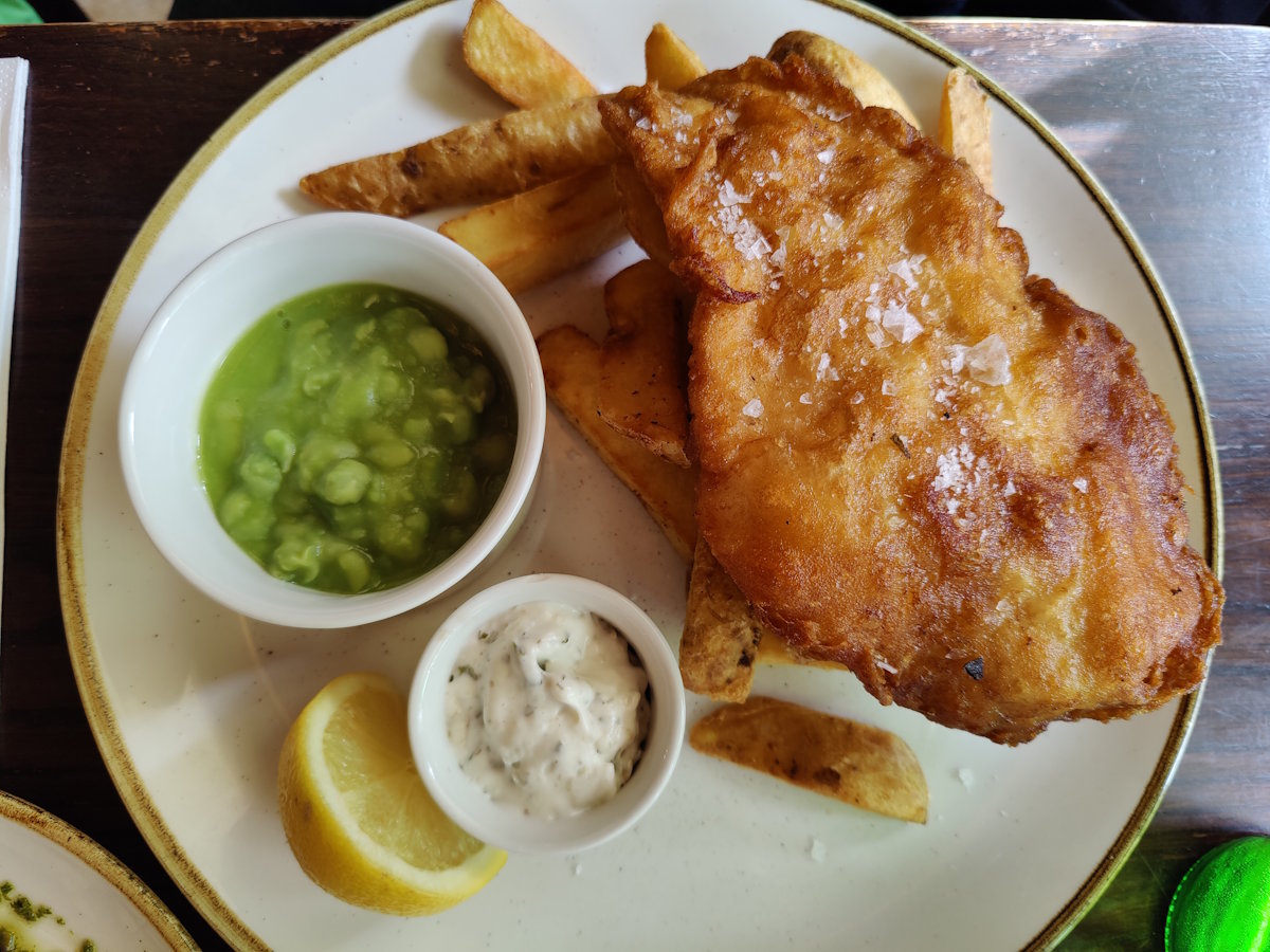 fish and chips en Londres