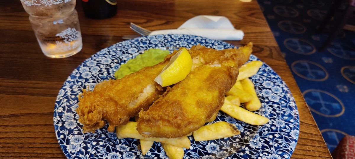 Comer Fish and Chips en Pubs en Londres