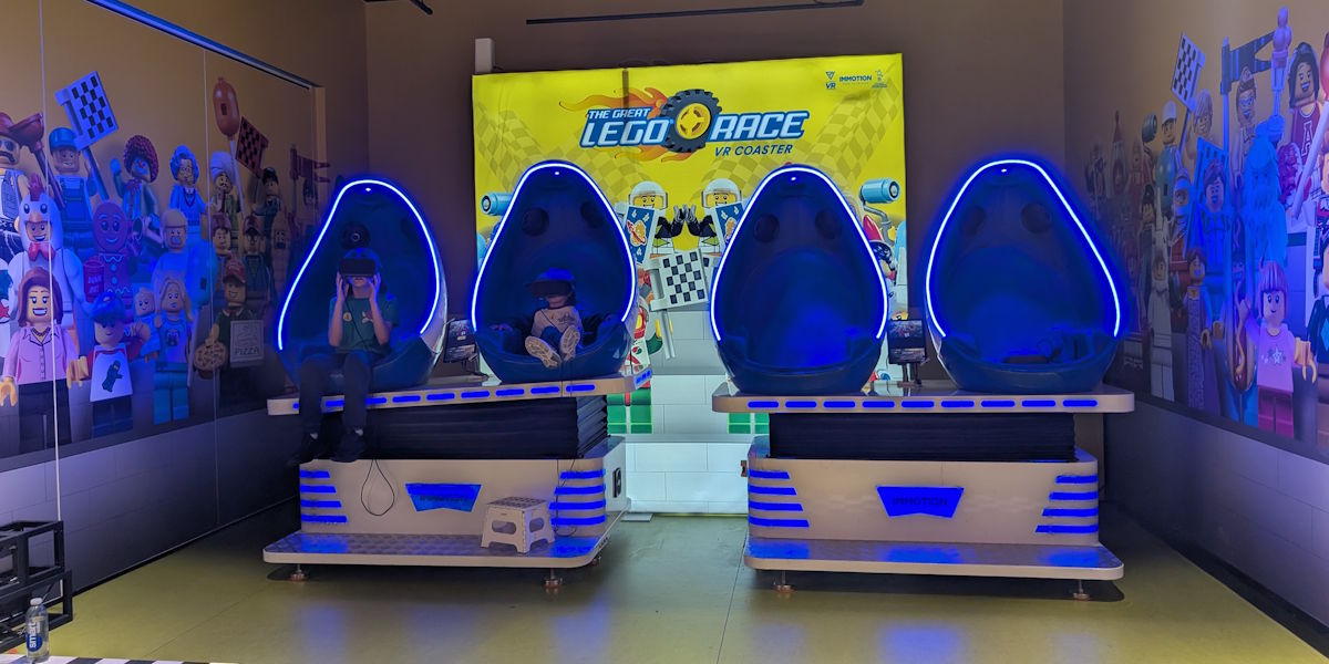 legoland discovery centre birmingham experiencia VR