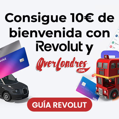 Pagar con Revolut en Londres