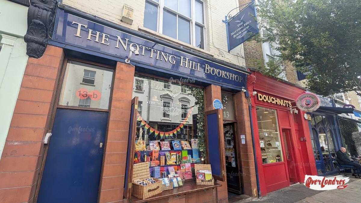 librería travel bookshop Notting Hill inspiración película