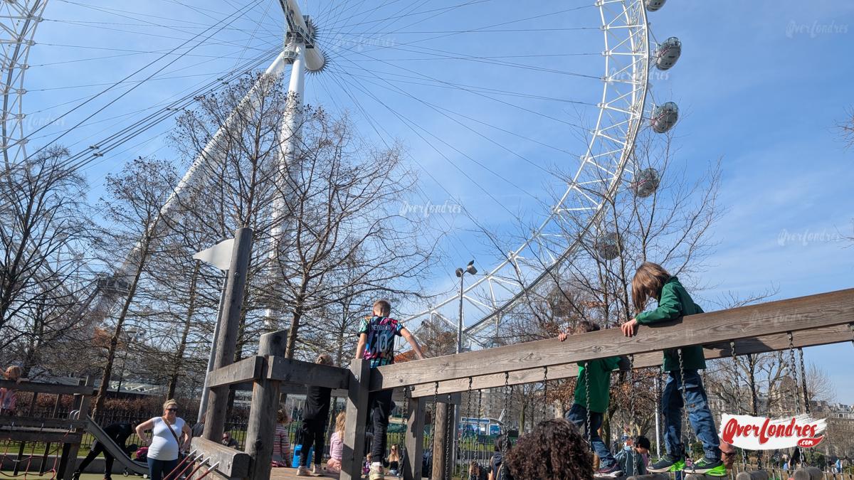 Jubilee gardens parques para niños en Londres