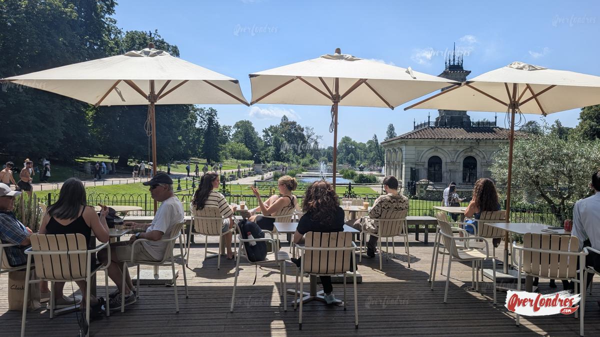 kensington gardens italian gardens café londres