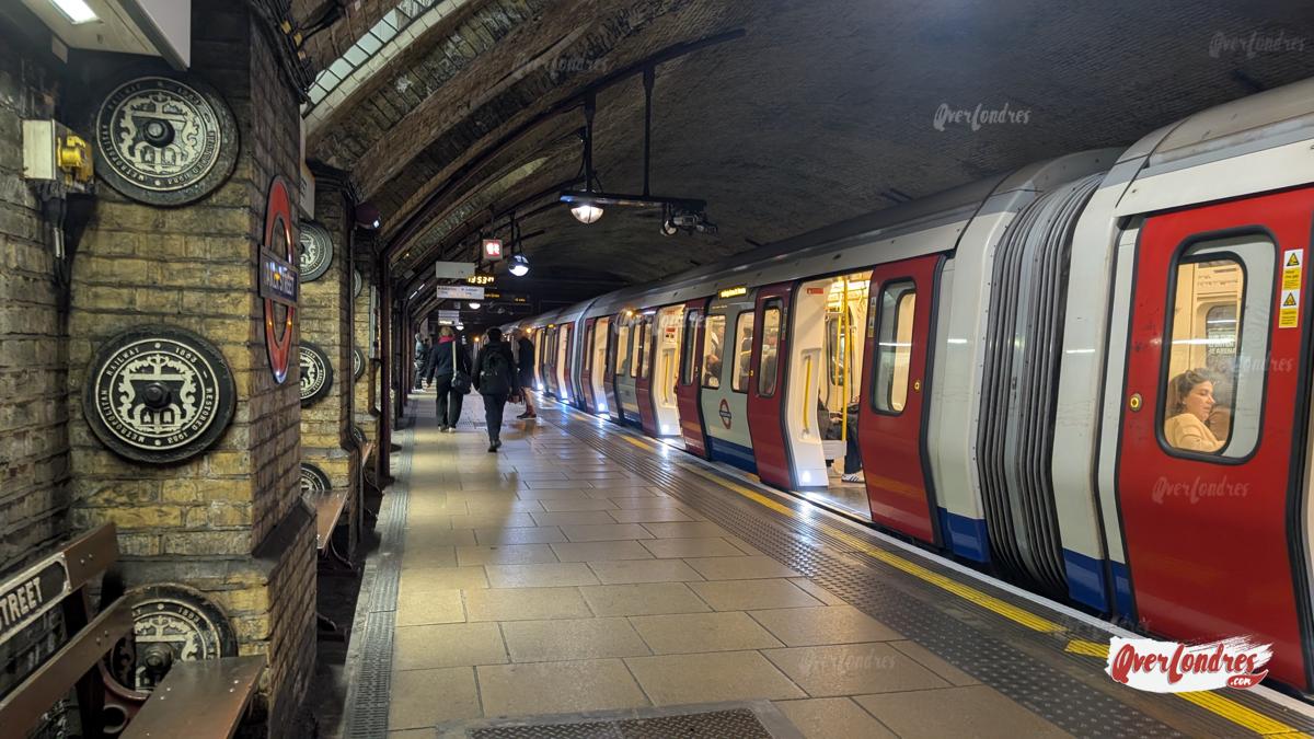 Aire acondicionado en el metro de Londres