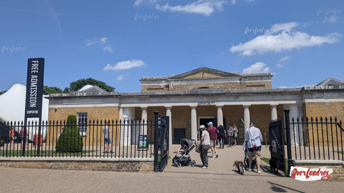 serpentine north gallery kensington gardens londres