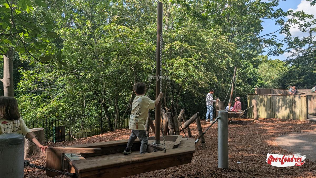 mejores parques para niños en Londres para jugar st james