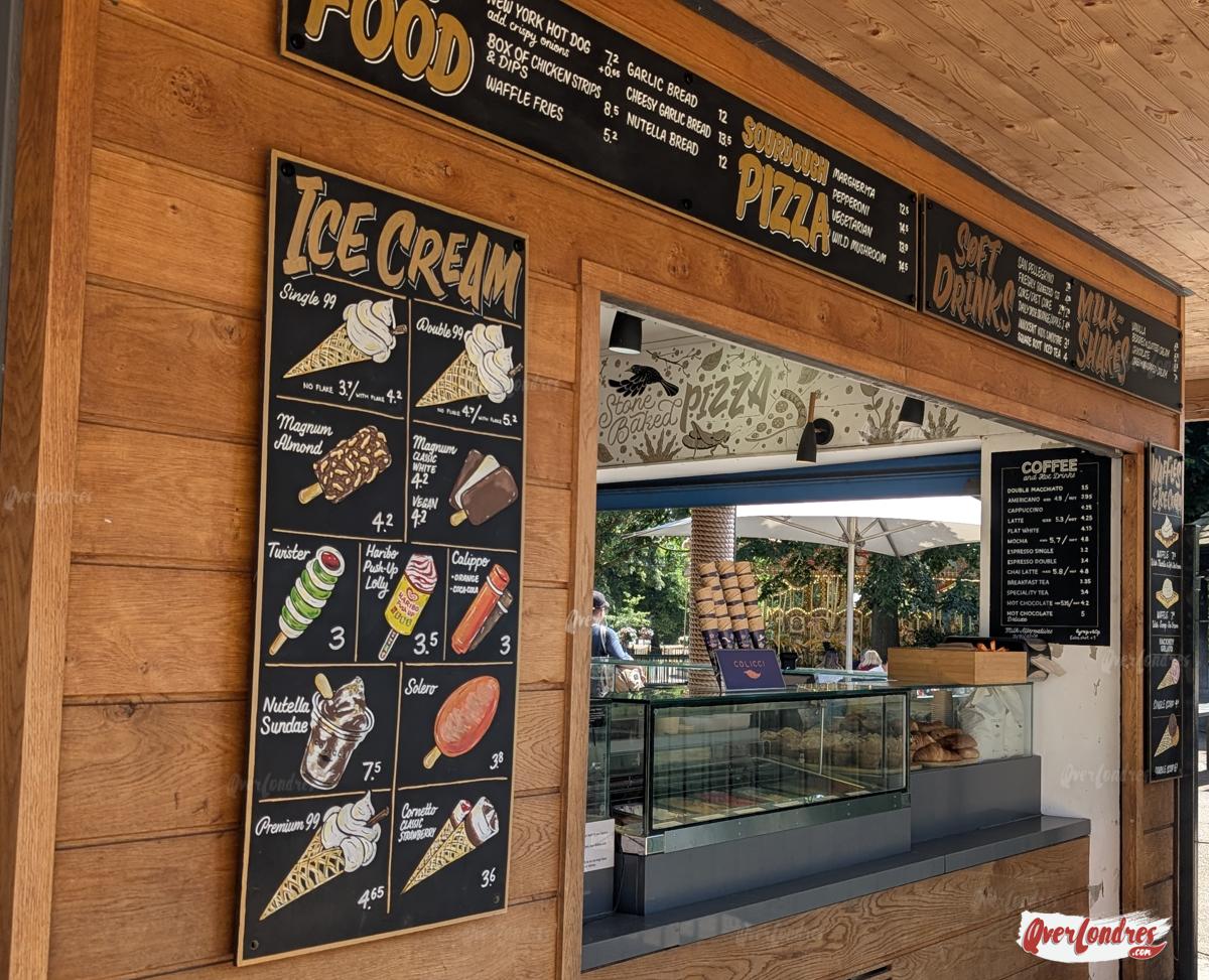  Kiosco de comida y bebida